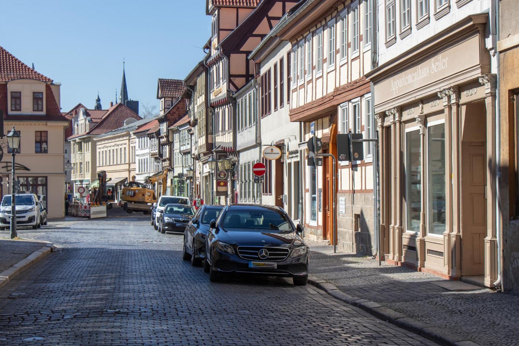 Apartmenthaus Mathilde Quedlinburg Exteriör bild