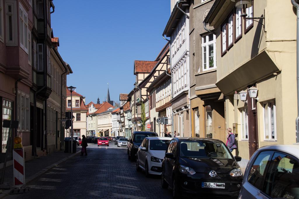 Apartmenthaus Seiler Quedlinburg Exteriör bild