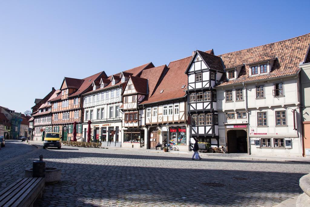 Apartmenthaus Seiler Quedlinburg Exteriör bild