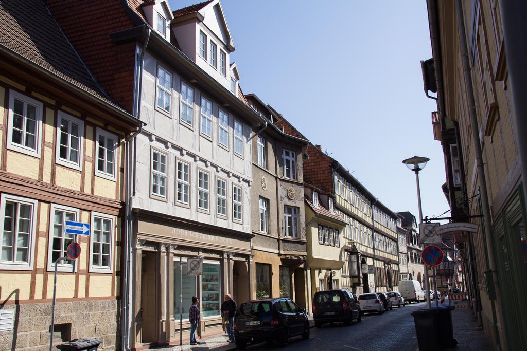 Apartmenthaus Seiler Quedlinburg Exteriör bild