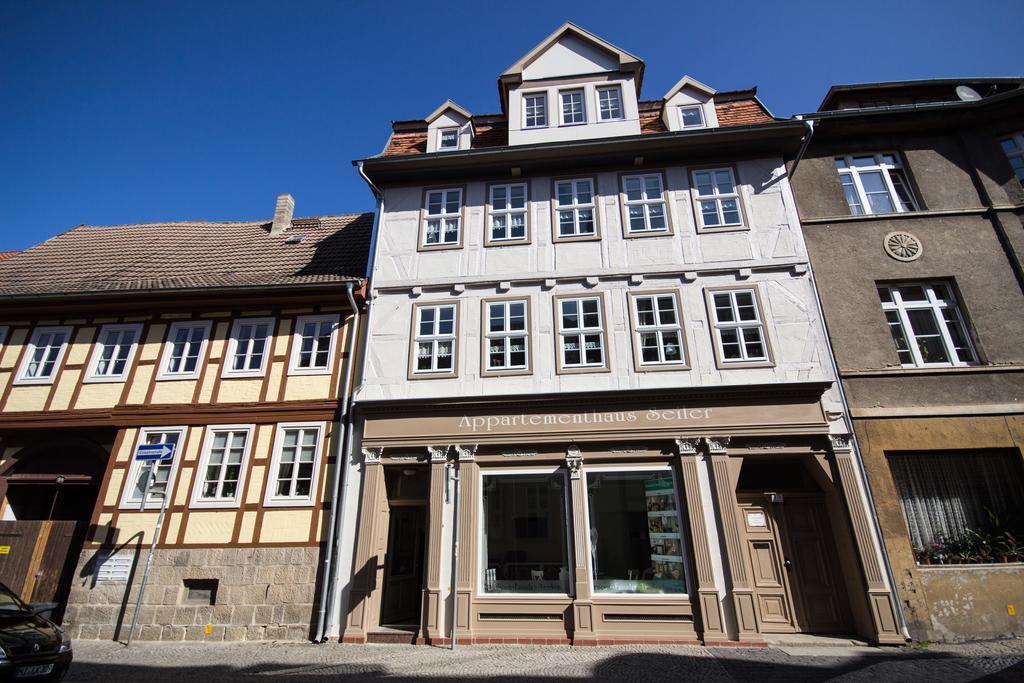 Apartmenthaus Seiler Quedlinburg Exteriör bild