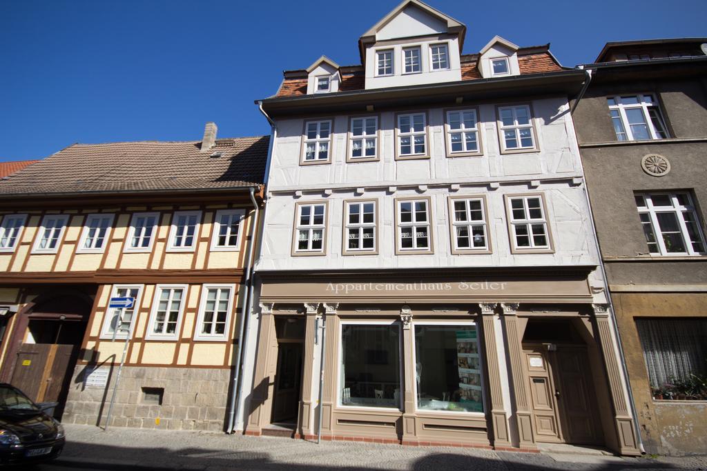 Apartmenthaus Seiler Quedlinburg Exteriör bild