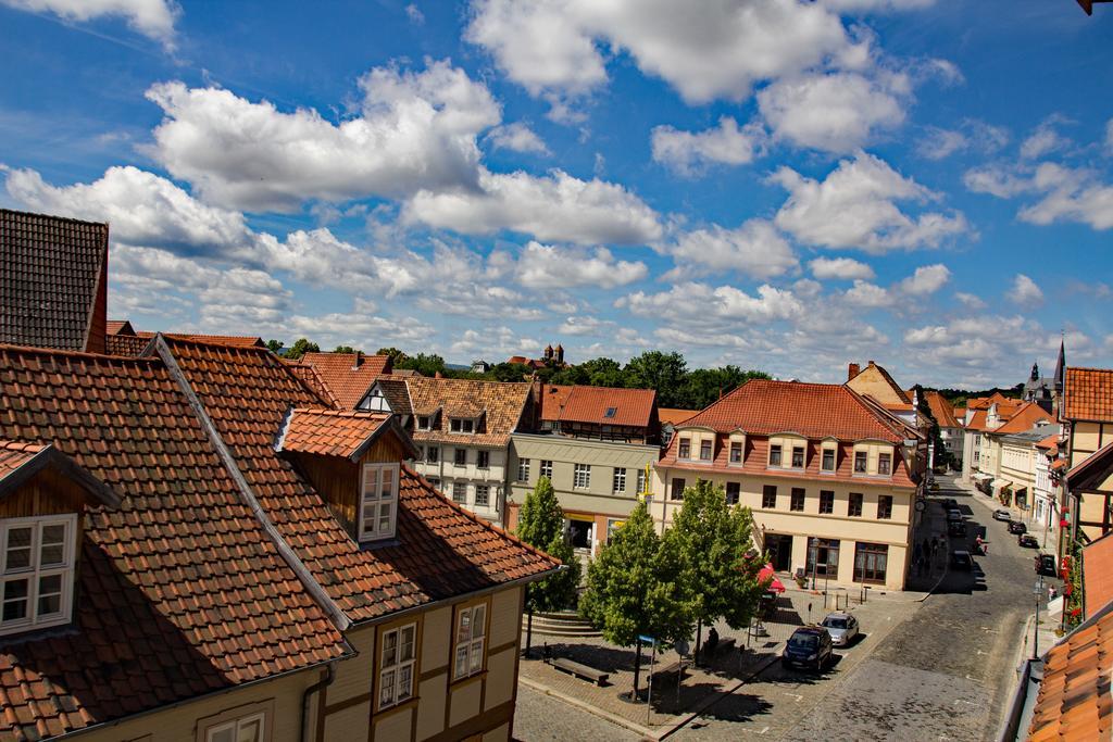 Apartmenthaus Seiler Quedlinburg Exteriör bild